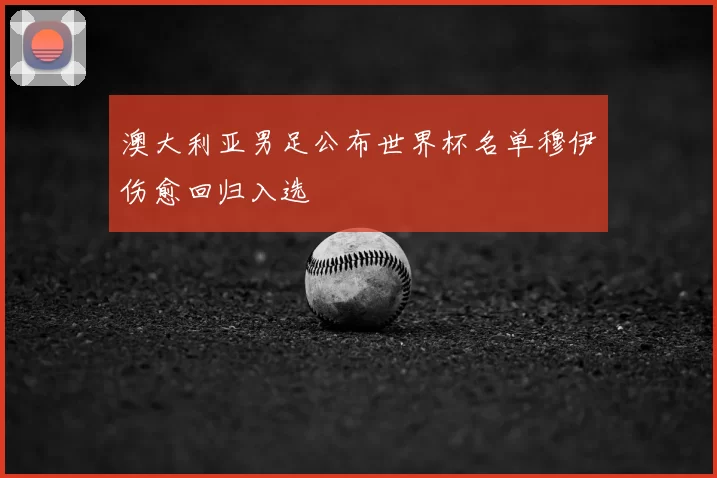 澳大利亚男足公布世界杯名单穆伊伤愈回归入选